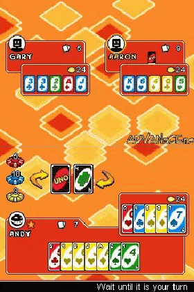 3 Game Pack! - Uno + Skip-Bo + Uno Free Fall (USA) screen shot game playing